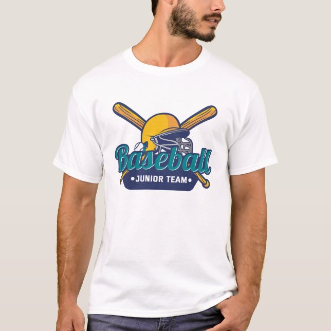 Diseño de camisetas deportivas de béisbol (Anverso)