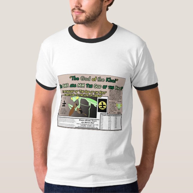 Diseño de camisetas "El Dios del Khoi" (Anverso)