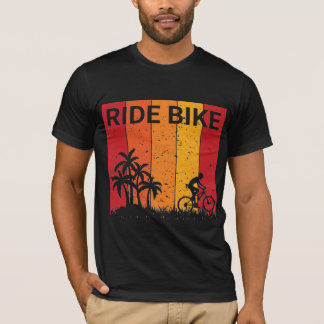 Diseño de camisetas en bicicleta