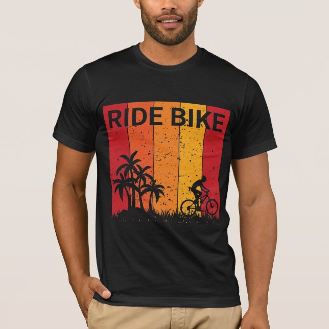 Diseño de camisetas en bicicleta (Anverso)