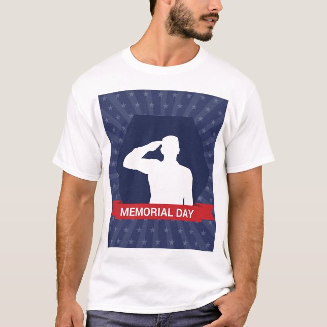 Diseño de camisetas en el Día del Recuerdo (Anverso)