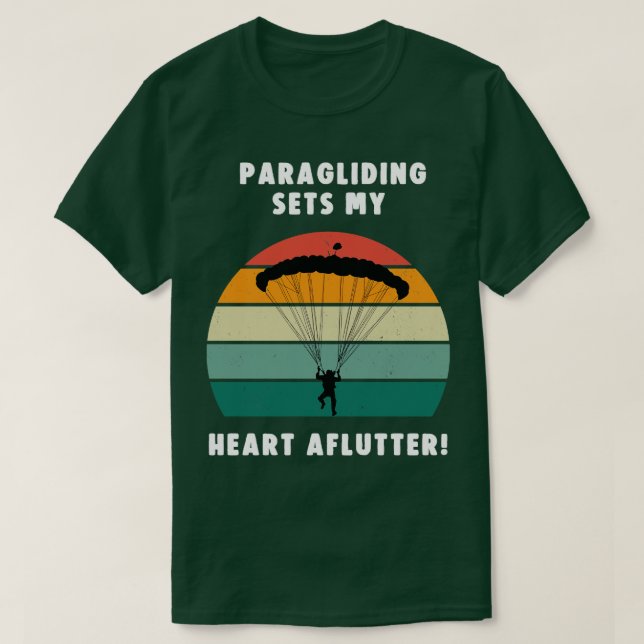 Diseño de camisetas en parapente (Diseño del anverso)