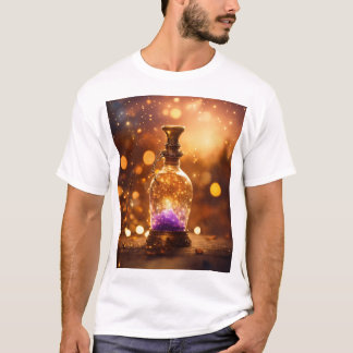 Diseño de camisetas encantadas en pociones mágicas