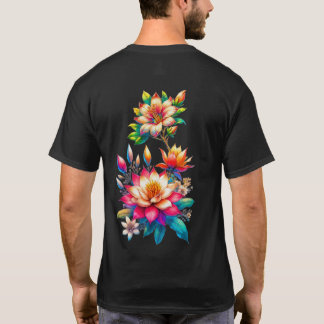 diseño de camisetas  "Ilustración Floral Colorida"