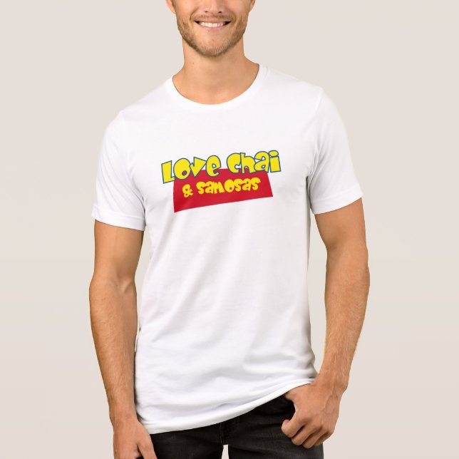 diseño de camisetas indias de love samosas diverti (Anverso)