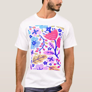 Diseño de camisetas Jerry y flower