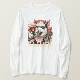 Diseño de camisetas LLAMEN para ropa