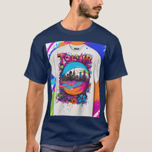 Diseño de camisetas "Los visionarios crean mañana"