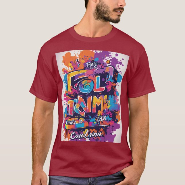 Diseño de camisetas "Los visionarios crean mañana" (Anverso)