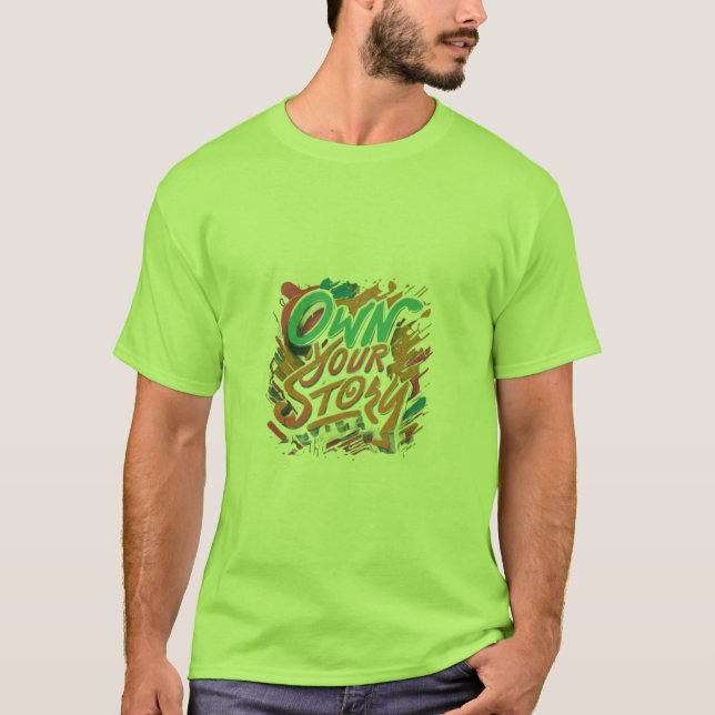 Diseño de camisetas multicolores (Anverso)