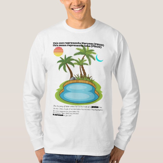 "Diseño de camisetas Navidades: Lugar de nacimient (Anverso)