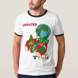 "Diseño de camisetas Navidades: 'Santa actualizada
