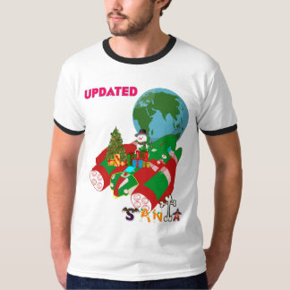 "Diseño de camisetas Navidades: 'Santa actualizada