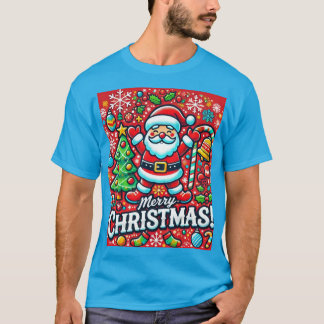 diseño de camisetas navideñas alegres