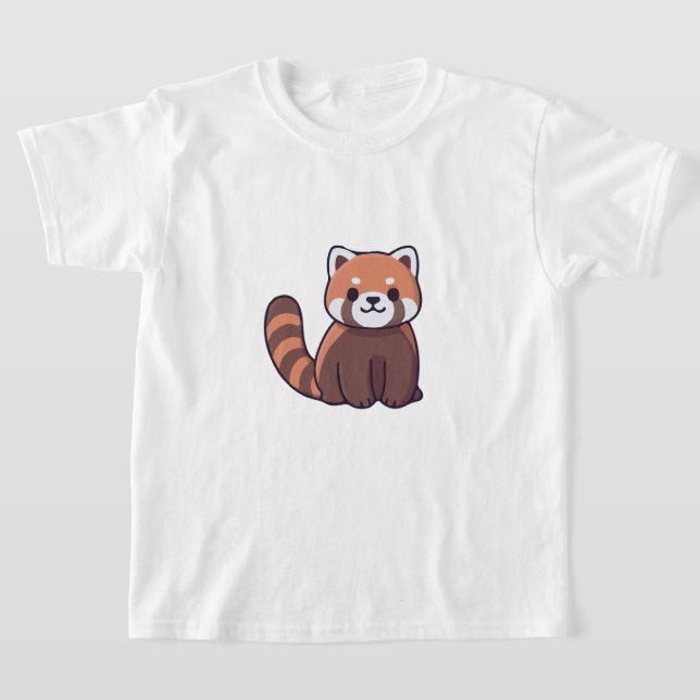 Diseño de camisetas pandas rojas (Distribución)
