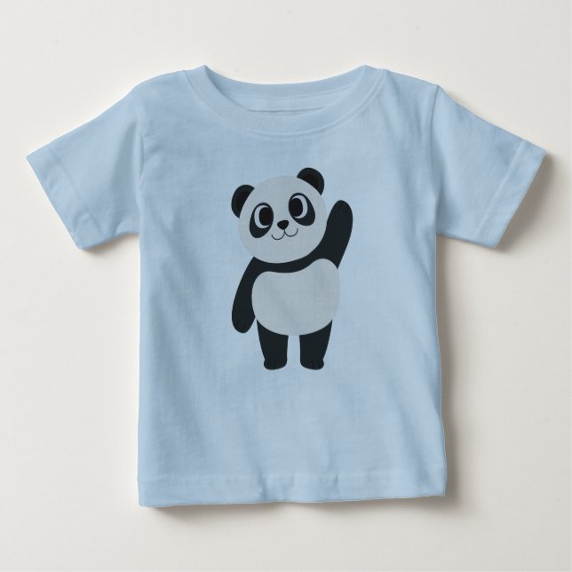 Diseño de camisetas para bebés con una linda image (Anverso)