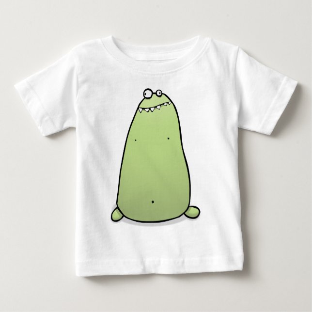 Diseño de camisetas para bebés raros - Monstruo pa (Anverso)
