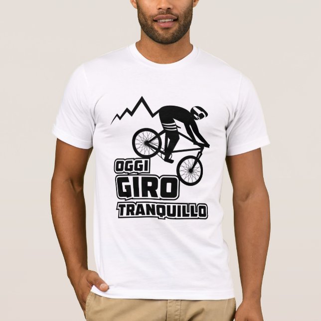 Diseño de camisetas para conducción en bicicleta (Anverso)