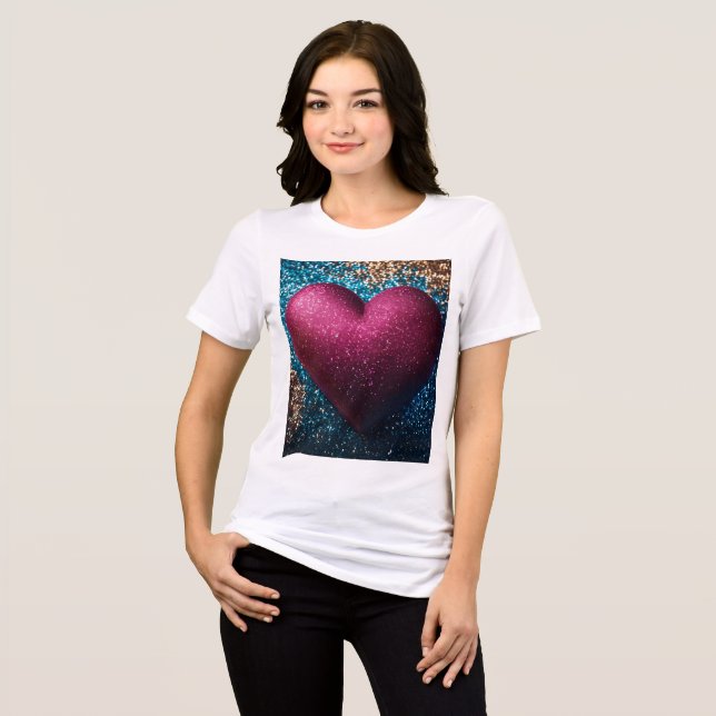 Diseño de camisetas para el corazón del tatuaje (Anverso Completo)