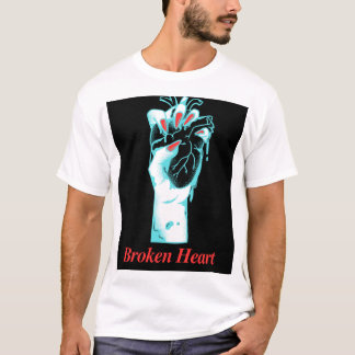Diseño de camisetas para el corazón roto