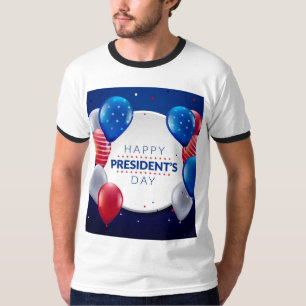 Diseño de camisetas para el Día de los Presidentes