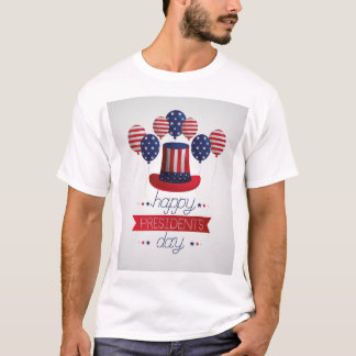 Diseño de camisetas para el Día del Presidente Pat