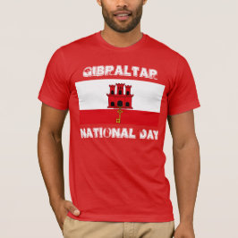 Diseño de camisetas para el Día Nacional de Gibral