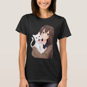 Diseño de camisetas para gatos de mujeres