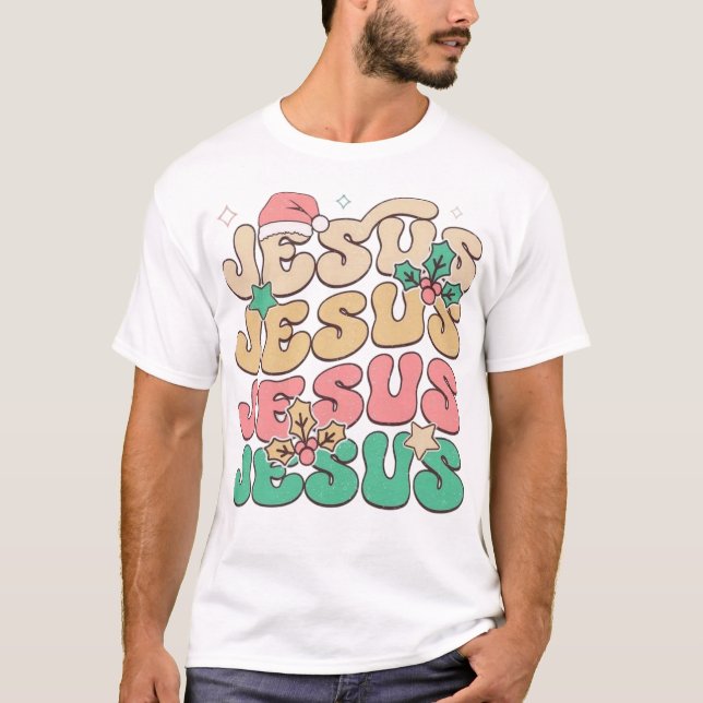 Diseño de camisetas para la tipografía festiva de  (Anverso)
