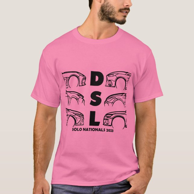Diseño de camisetas para las damas de DS (Anverso)