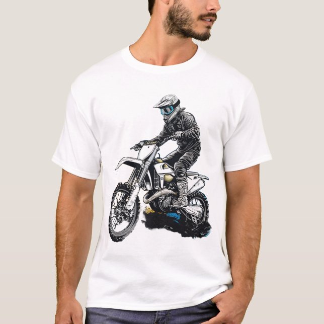Diseño de camisetas para motociclistas (Anverso)