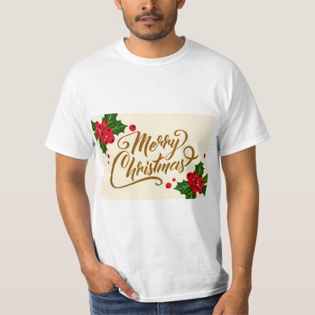Diseño de camisetas para navidades (Anverso)
