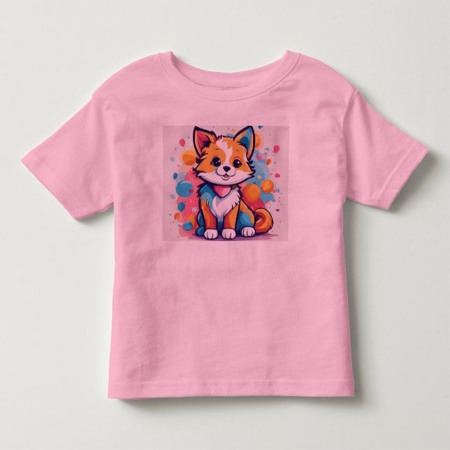 Diseño de camisetas para perros y gatos infantiles (Anverso)