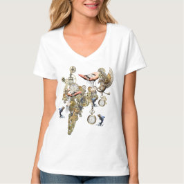 Diseño de camisetas para relatos de Steampunk