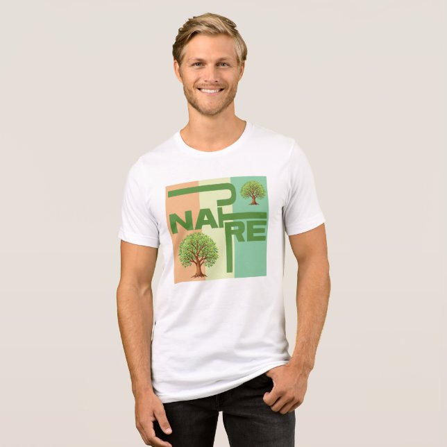 Diseño de camisetas para tipografía natural (Anverso Completo)