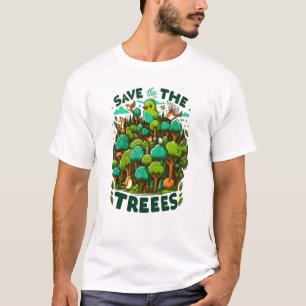 Diseño de camisetas protectoras de la naturaleza