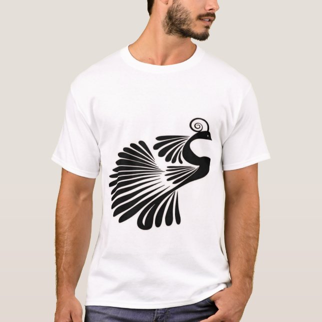 Diseño de camisetas Regal Peacock Glory (Anverso)