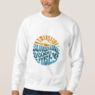 Diseño de camisetas retro Sunshine & Good Vibes