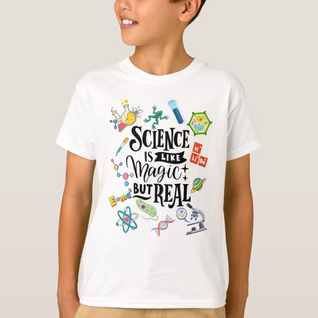 Diseño de camisetas STEM para niños (Anverso)