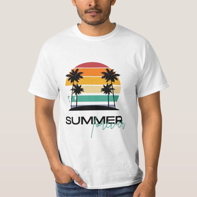 Diseño de camisetas Summer Forever (Anverso)