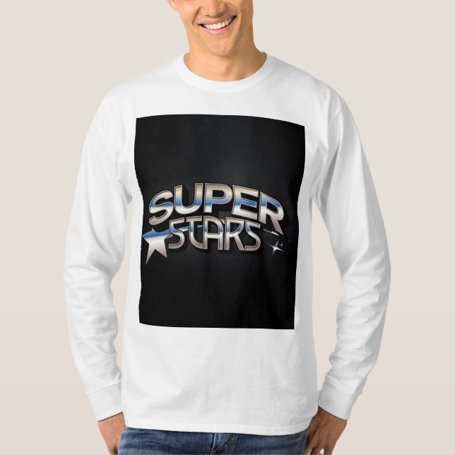 Diseño de camisetas Super Star (Anverso)