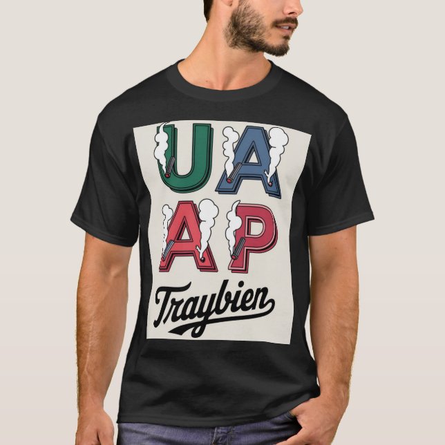 Diseño de camisetas "Traybien" para Nostalgia Futu (Anverso)