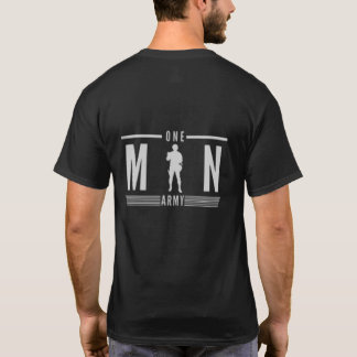 diseño de camisetas un ejército de hombres para el
