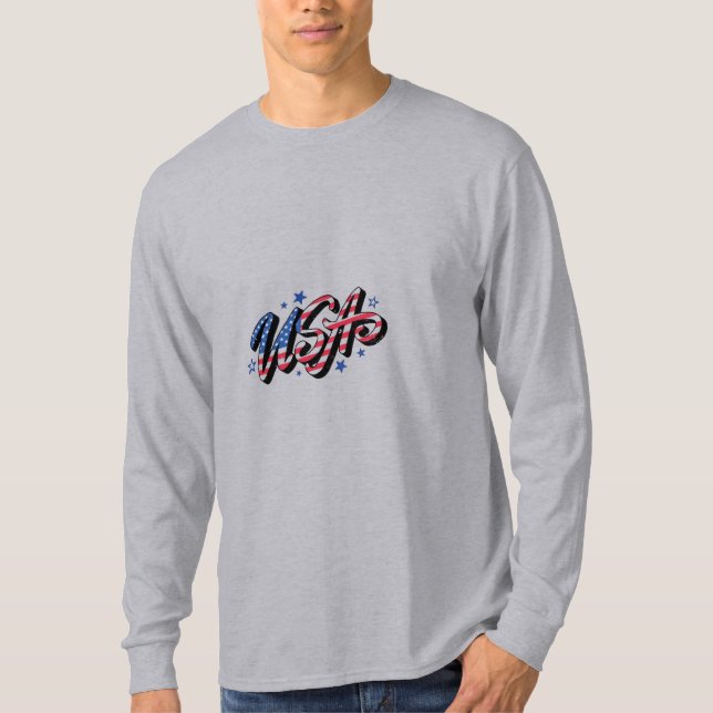 diseño de camisetas usa (Anverso)