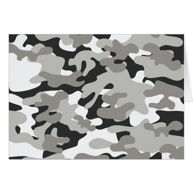 Diseño de camo negro y gris (Anverso (Horizontal))