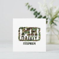 Diseño de camuflaje Mr. Daddy con nombre personali