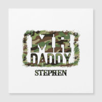 Diseño de camuflaje Mr. Daddy con nombre personali