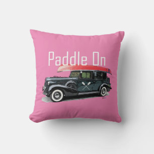 Diseño de carros clásicos - Cojín decorativo de 16