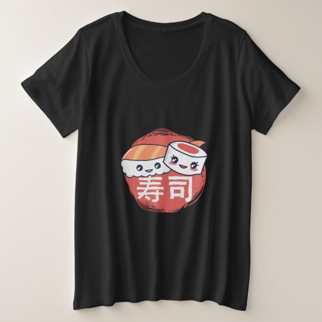 Diseño de Cartoon de Sushi Divertido (Anverso del diseño)
