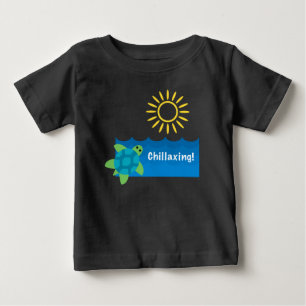 Diseño de Chillaxing Turco - Baby Fine Jersey T-Sh